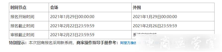 淘寶早春煥新活動(dòng)什么時(shí)候報(bào)名?招商規(guī)則是什么?